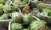 如何為新質(zhì)生產(chǎn)力培養(yǎng)膏壤？國務(wù)院國資委清晰這些變革方向